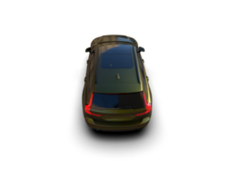 Modern car isolated on background. 3d rendering - illustration png