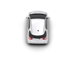 moderno coche aislado en antecedentes. 3d representación - ilustración png