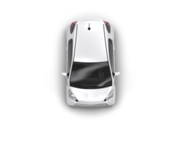 Modern car isolated on background. 3d rendering - illustration png