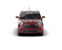 Modern car isolated on background. 3d rendering - illustration png