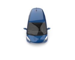 Modern car isolated on background. 3d rendering - illustration png