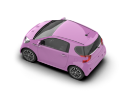 Modern car isolated on background. 3d rendering - illustration png
