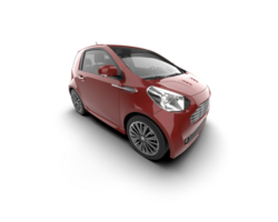 Modern car isolated on background. 3d rendering - illustration png