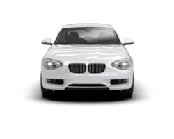 Modern car isolated on background. 3d rendering - illustration png