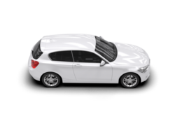 Modern car isolated on background. 3d rendering - illustration png