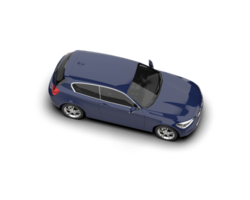 Modern car isolated on background. 3d rendering - illustration png