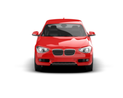 Modern car isolated on background. 3d rendering - illustration png