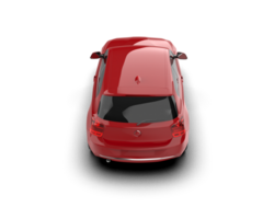 Modern car isolated on background. 3d rendering - illustration png