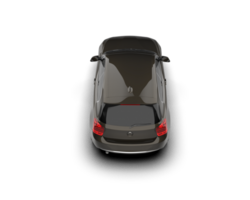 Modern car isolated on background. 3d rendering - illustration png