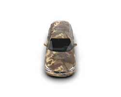 Modern car isolated on background. 3d rendering - illustration png
