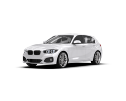 Modern car isolated on background. 3d rendering - illustration png