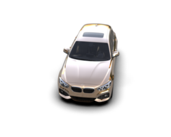 Modern car isolated on background. 3d rendering - illustration png