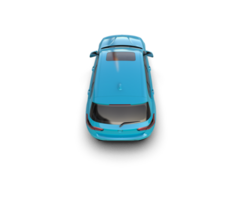 Modern car isolated on background. 3d rendering - illustration png