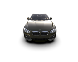 Modern car isolated on background. 3d rendering - illustration png