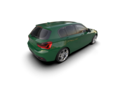 Modern car isolated on background. 3d rendering - illustration png