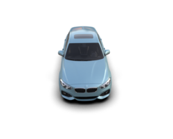 Modern car isolated on background. 3d rendering - illustration png