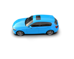 Modern car isolated on background. 3d rendering - illustration png