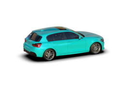 Modern car isolated on background. 3d rendering - illustration png