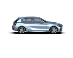 Modern car isolated on background. 3d rendering - illustration png