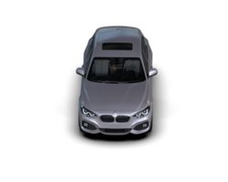 Modern car isolated on background. 3d rendering - illustration png
