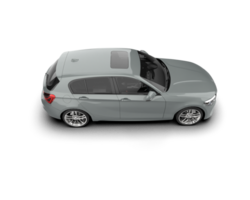 Modern car isolated on background. 3d rendering - illustration png