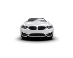 Modern car isolated on background. 3d rendering - illustration png