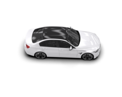 Modern car isolated on background. 3d rendering - illustration png