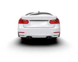 Modern car isolated on background. 3d rendering - illustration png