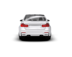 Modern car isolated on background. 3d rendering - illustration png