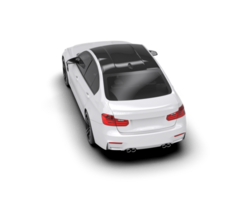 Modern car isolated on background. 3d rendering - illustration png