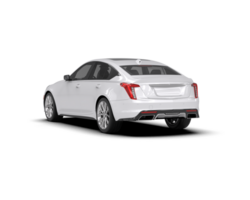 Modern car isolated on background. 3d rendering - illustration png