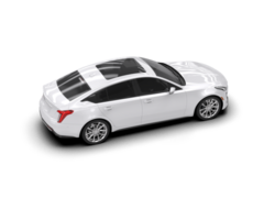 Modern car isolated on background. 3d rendering - illustration png