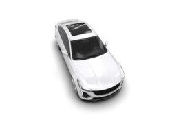 Modern car isolated on background. 3d rendering - illustration png