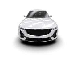 Modern car isolated on background. 3d rendering - illustration png