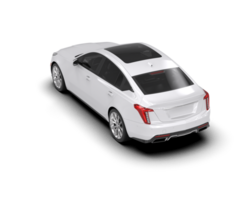 Modern car isolated on background. 3d rendering - illustration png