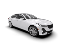 Modern car isolated on background. 3d rendering - illustration png