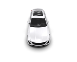 Modern car isolated on background. 3d rendering - illustration png