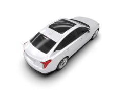 Modern car isolated on background. 3d rendering - illustration png