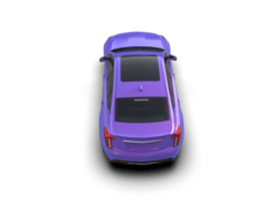 Modern car isolated on background. 3d rendering - illustration png