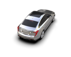 Modern car isolated on background. 3d rendering - illustration png