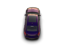 Modern car isolated on background. 3d rendering - illustration png