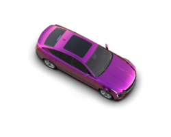 Modern car isolated on background. 3d rendering - illustration png