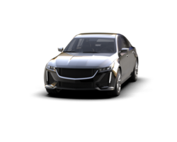 Modern car isolated on background. 3d rendering - illustration png