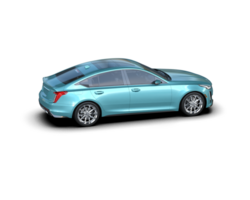 Modern car isolated on background. 3d rendering - illustration png
