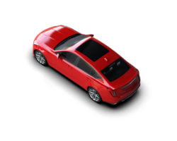 Modern car isolated on background. 3d rendering - illustration png