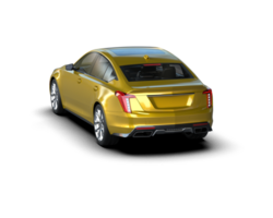 Modern car isolated on background. 3d rendering - illustration png