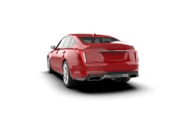 Modern car isolated on background. 3d rendering - illustration png