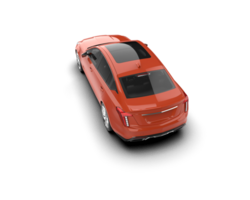 Modern car isolated on background. 3d rendering - illustration png