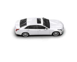 Modern car isolated on background. 3d rendering - illustration png