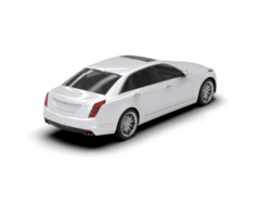 Modern car isolated on background. 3d rendering - illustration png